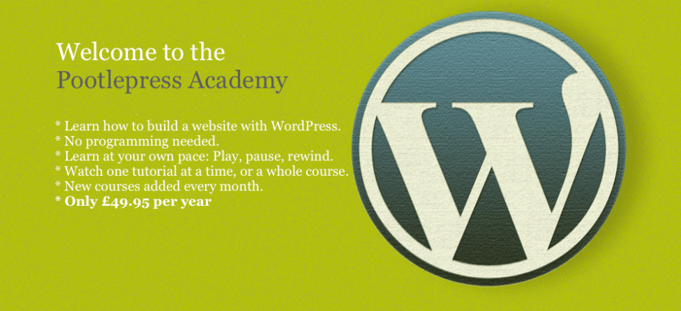 The Pootlepress WordPress Academy